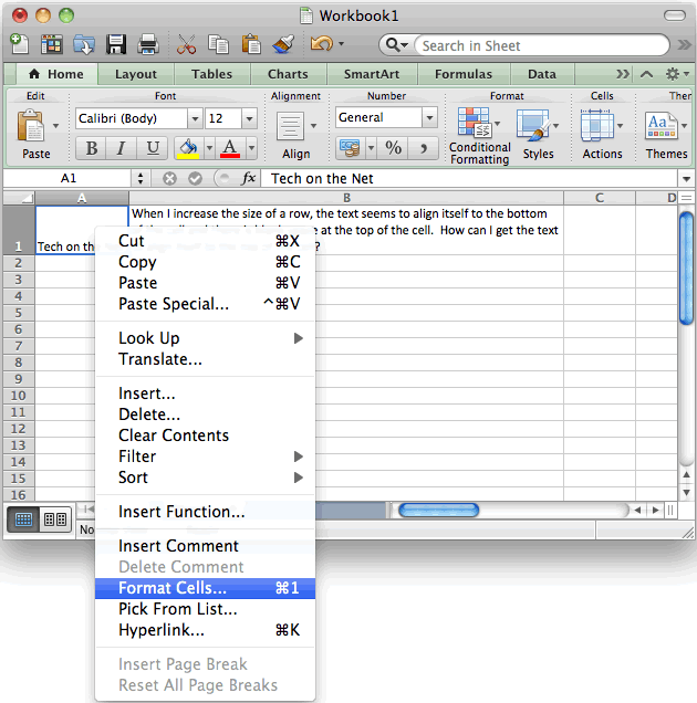 set page breaks in excel for mac